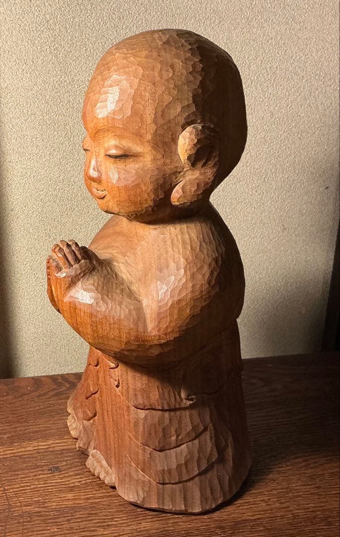 H*i様 前島秀章　太子　木彫　仏像