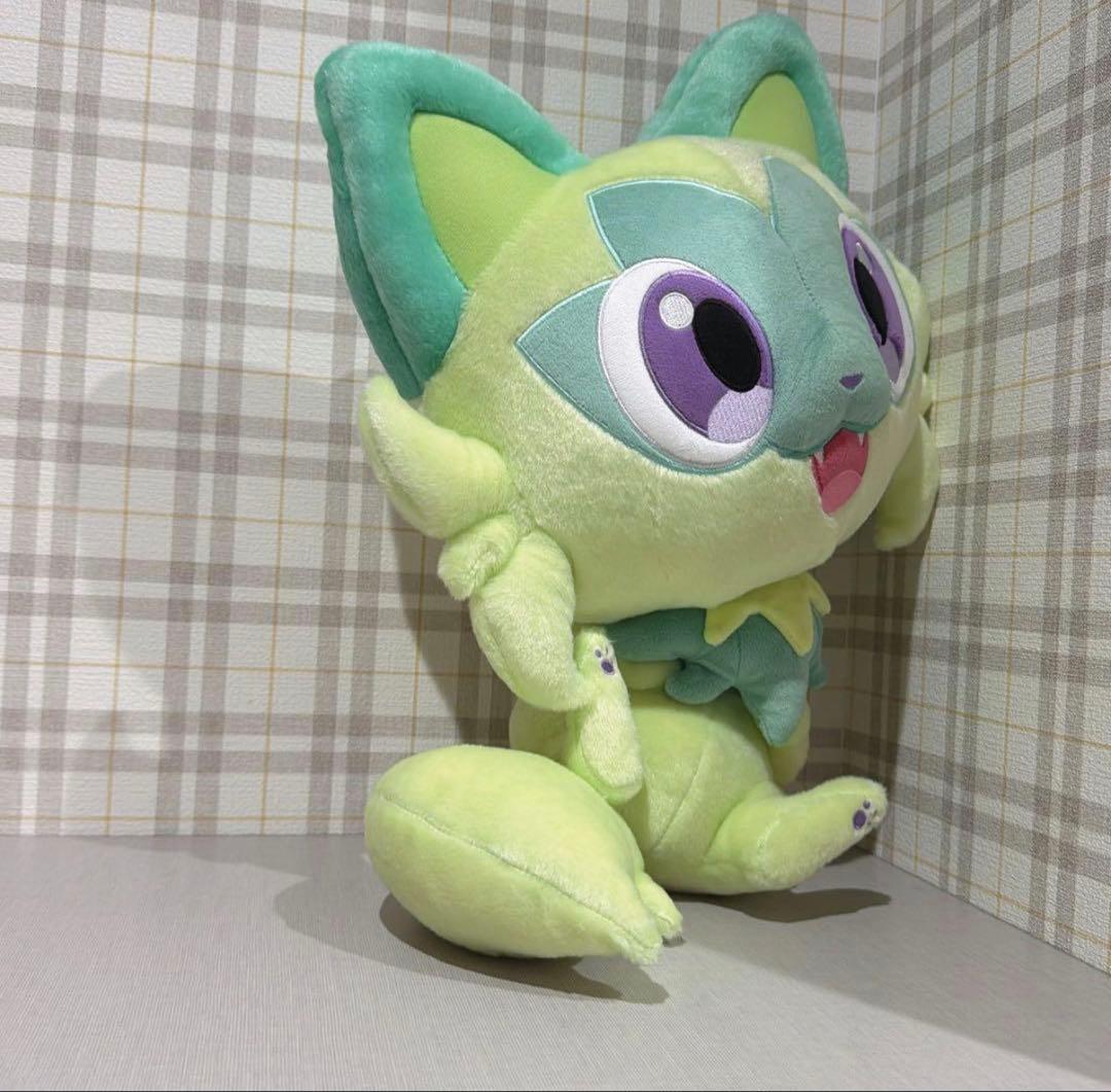 ポケモン 色違い ニャオハ ぬいぐるみ マスコット 60cm ポケットモンスター