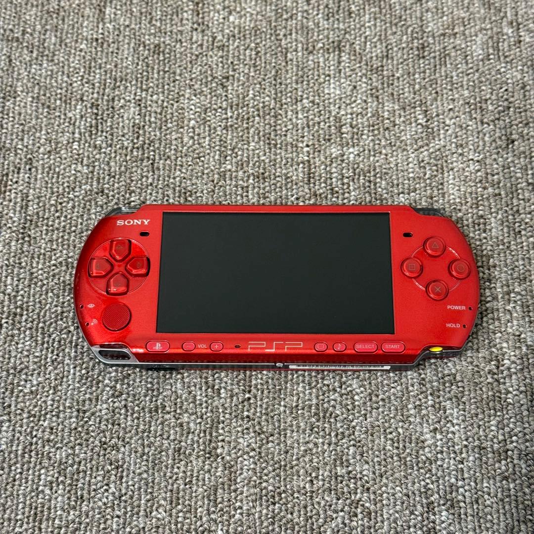 PSP-3000 本体 ラディアント レッド 箱付き