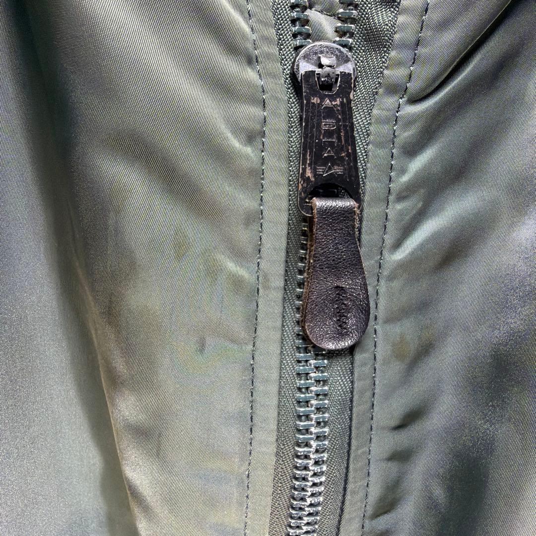 90S アルファ　MA-1 フライトジャケット　MADE IN USA