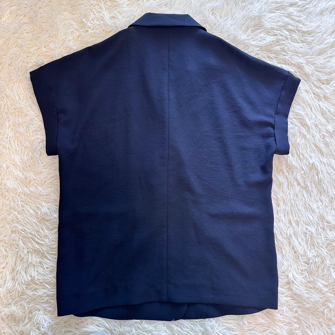 極美品✨25SS untitled リラクミスト ハーフスリーブジャケット