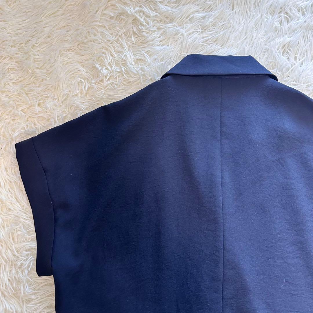 極美品✨25SS untitled リラクミスト ハーフスリーブジャケット