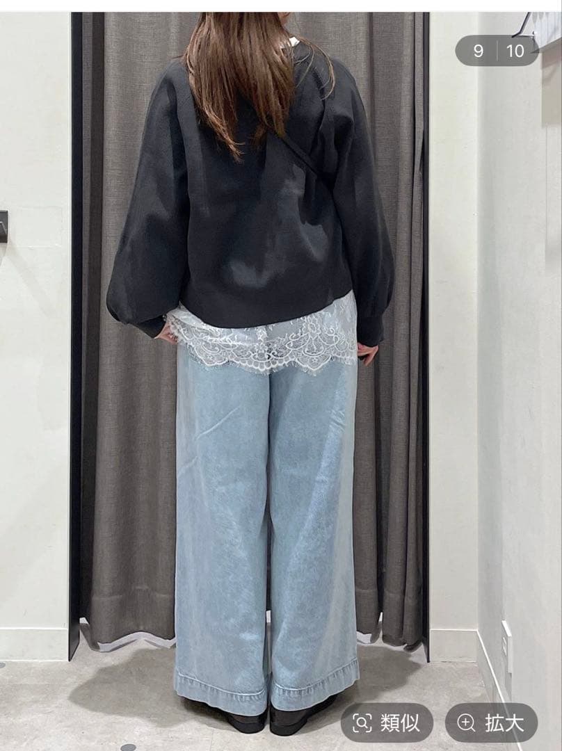 ⭐︎新品未使用⭐︎LOWRYS FARM イージーバギーデニム