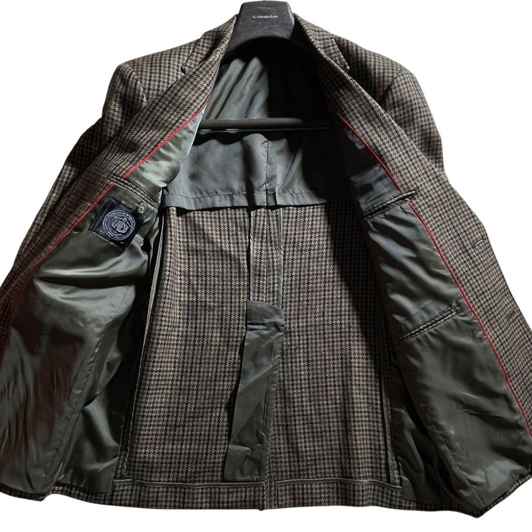 【極美品】J.PRESS ジェイプレス ガンクラブチェック ジャケット A5