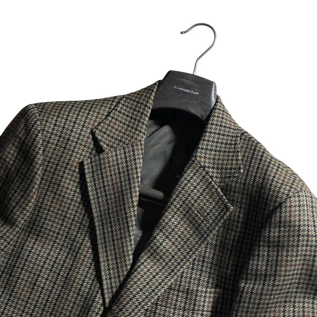 【極美品】J.PRESS ジェイプレス ガンクラブチェック ジャケット A5