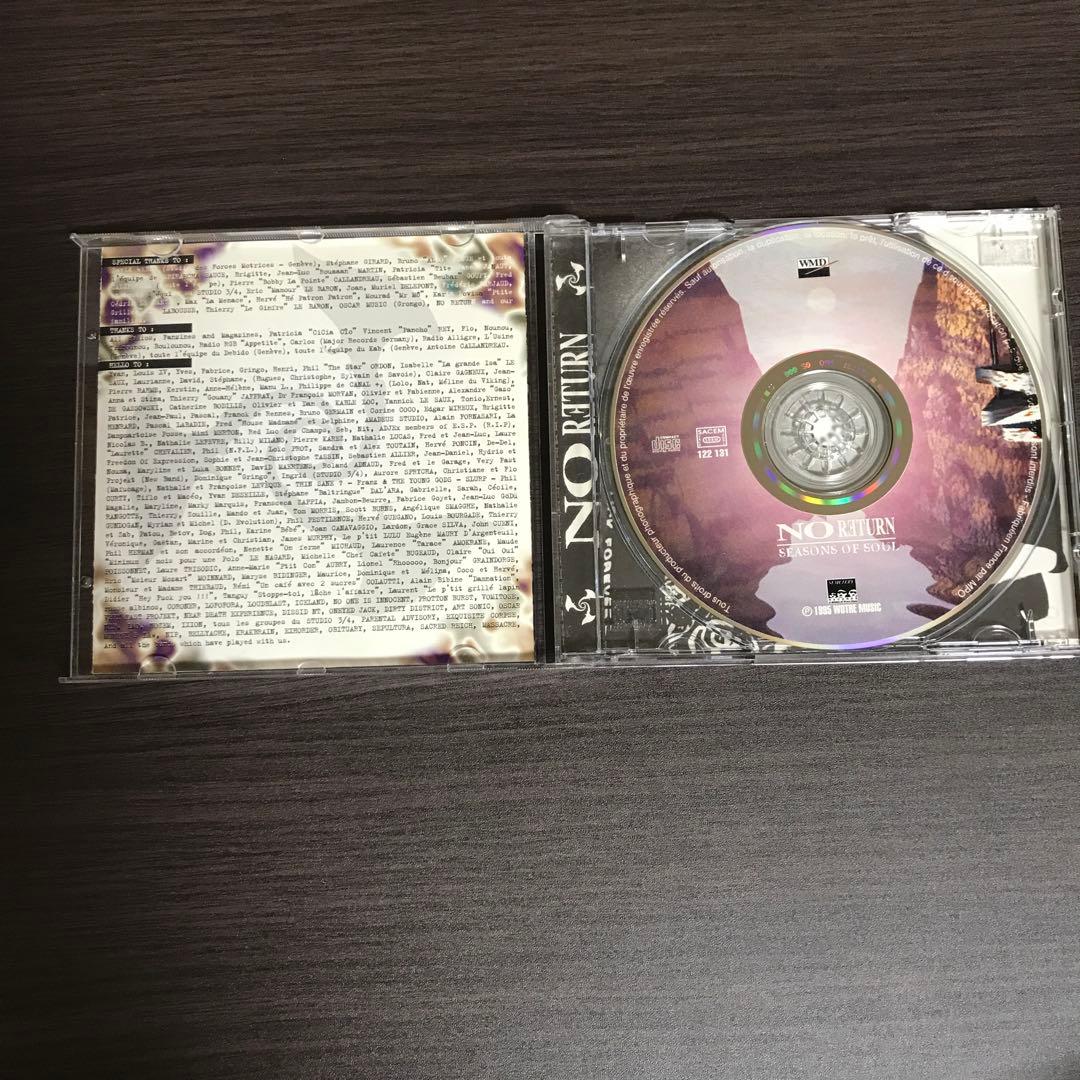 洋楽 No return/ seasons of soul