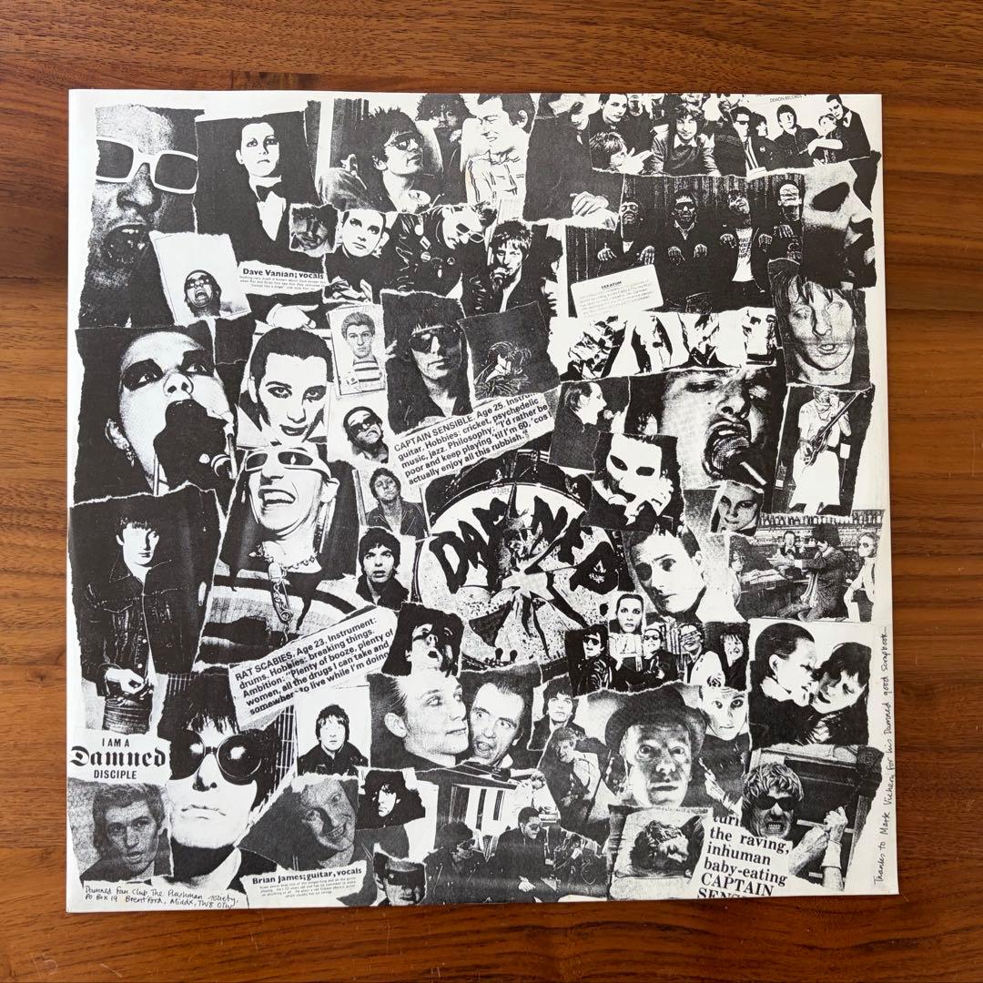 THE DAMNED / DAMNED DAMNED DAMNED 英国盤 LP