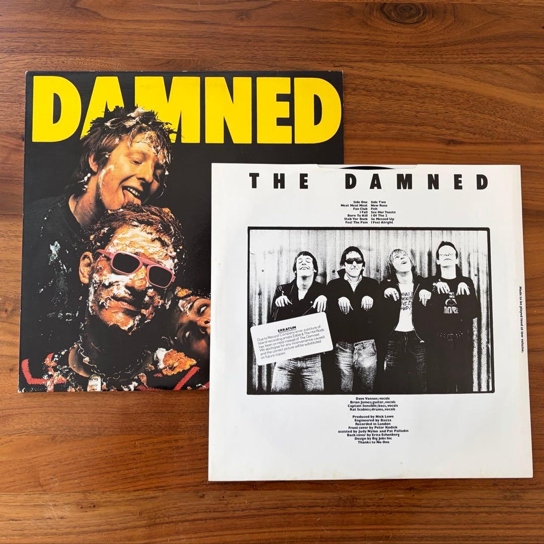 THE DAMNED / DAMNED DAMNED DAMNED 英国盤 LP