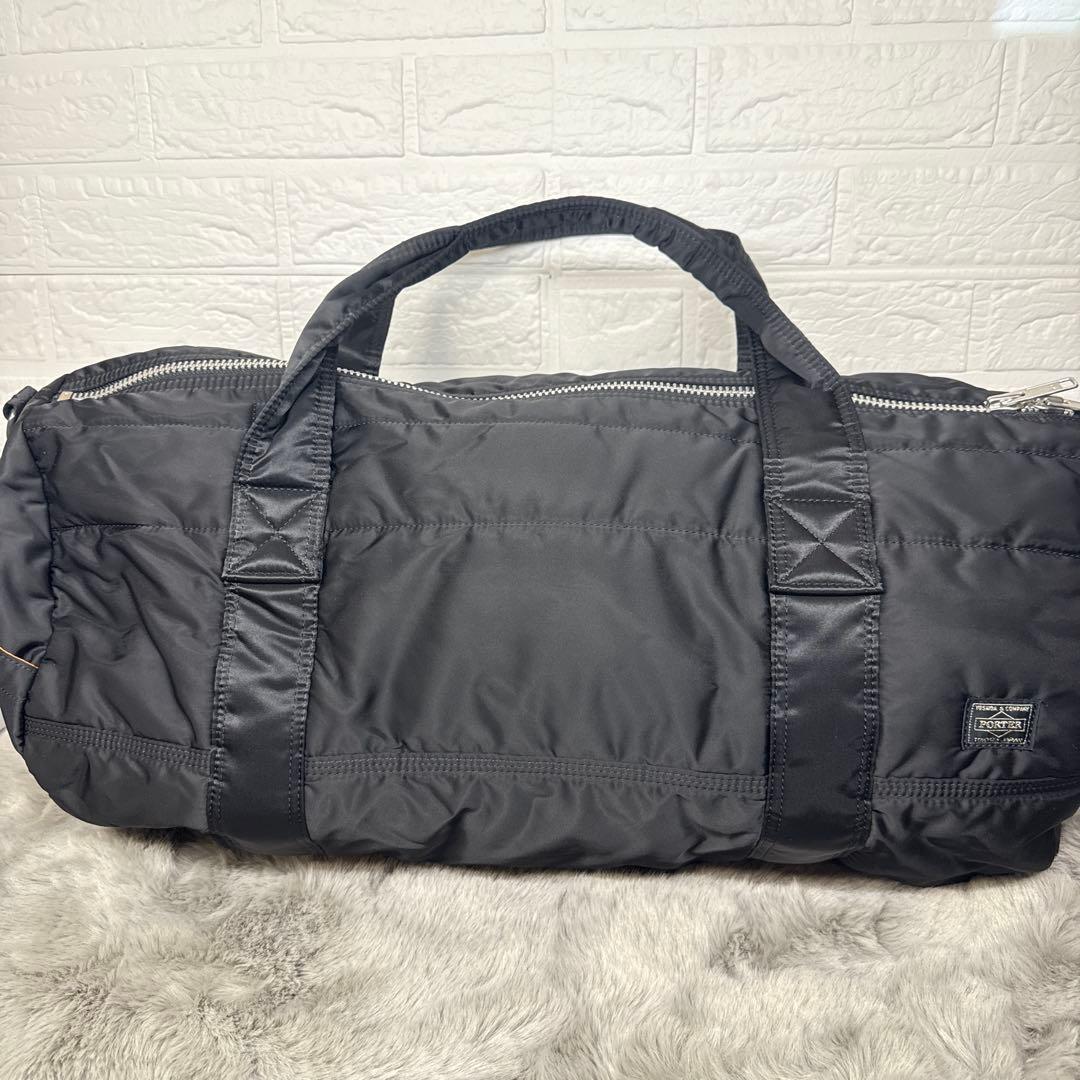 【美品】ポーター タンカー 2way ボストンバッグ Lサイズ