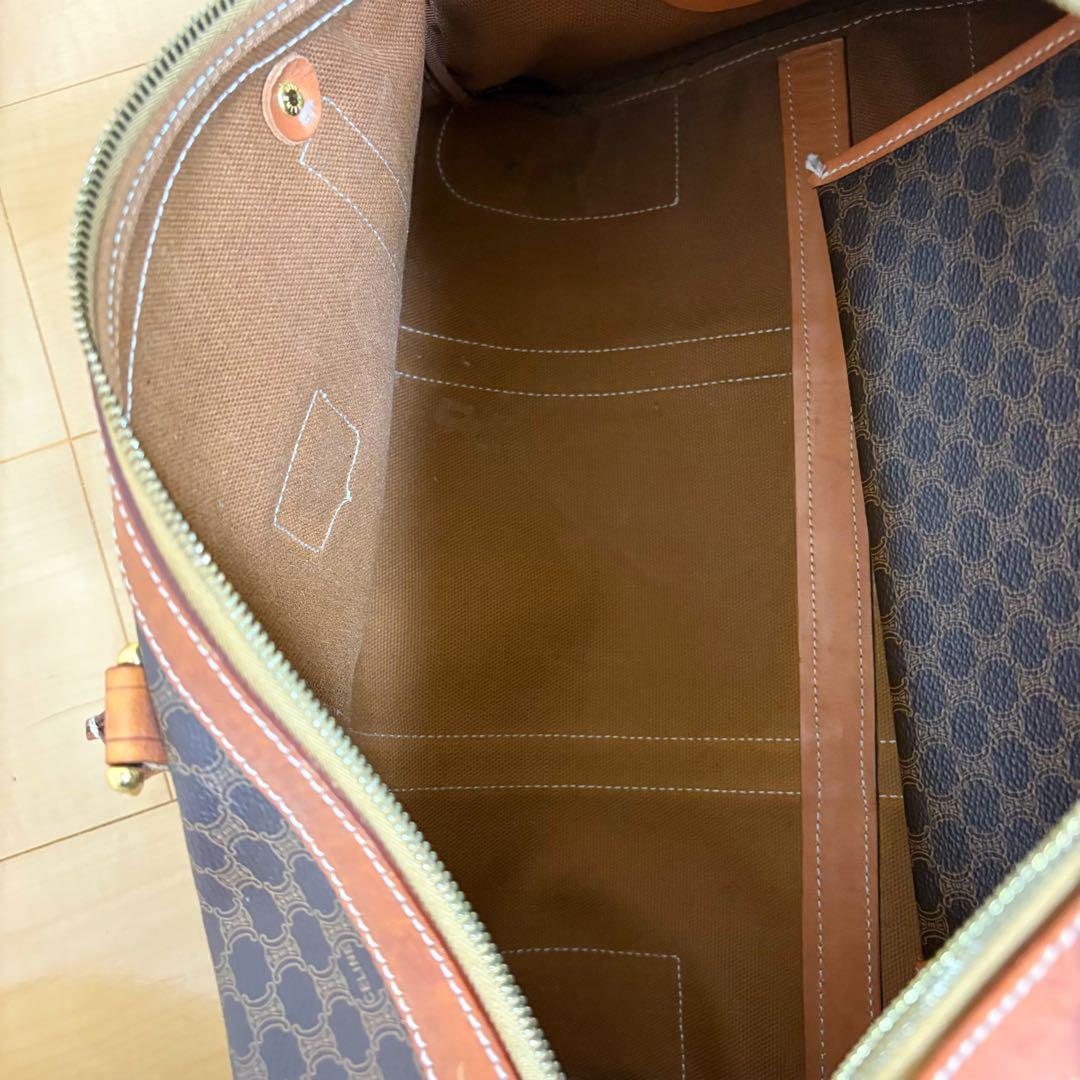 希少❗️ セリーヌ CELINE ボストンバッグ マカダム ダークブラウン PVC
