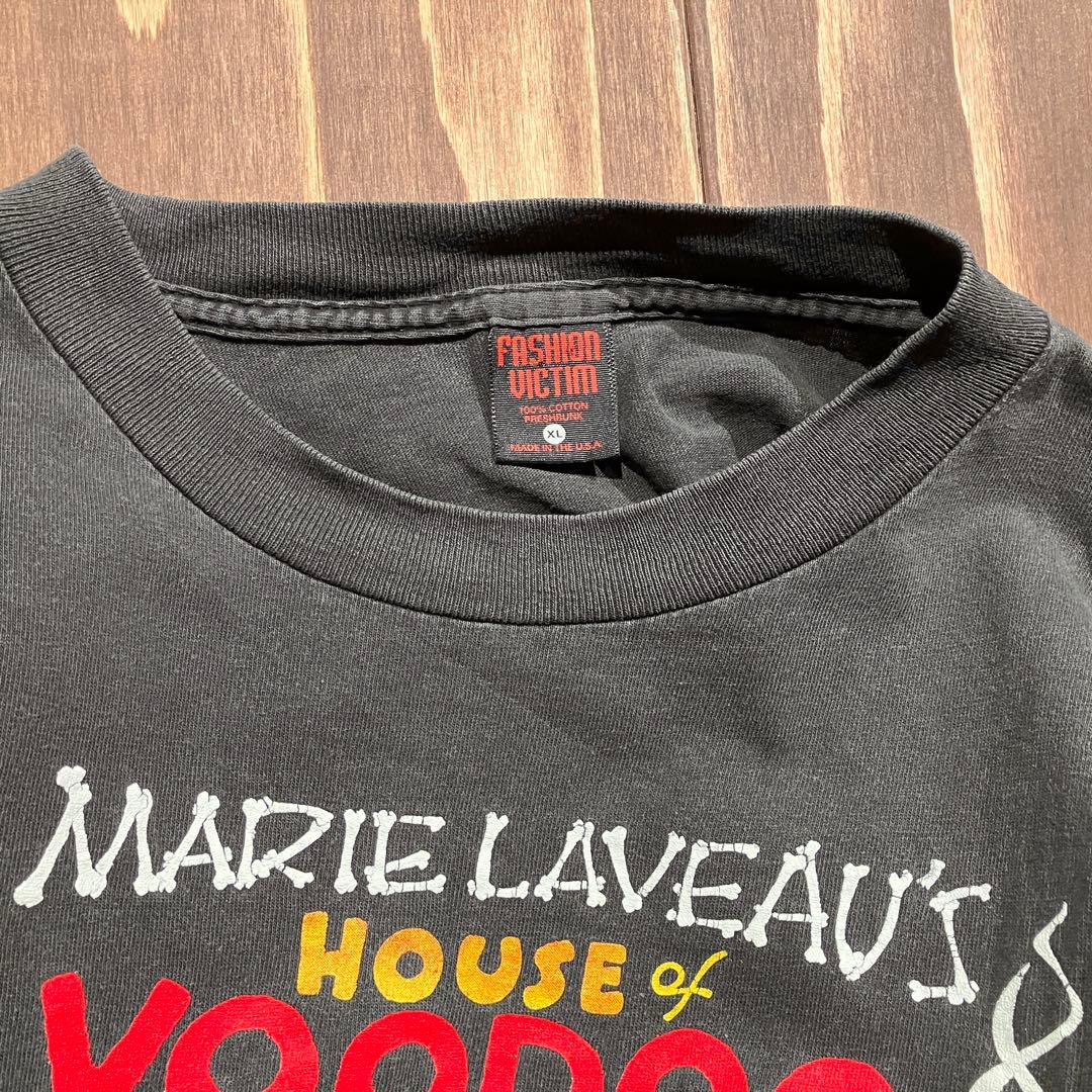 USA製 Fashion Victim tシャツ XL 鬼フェード　シングル