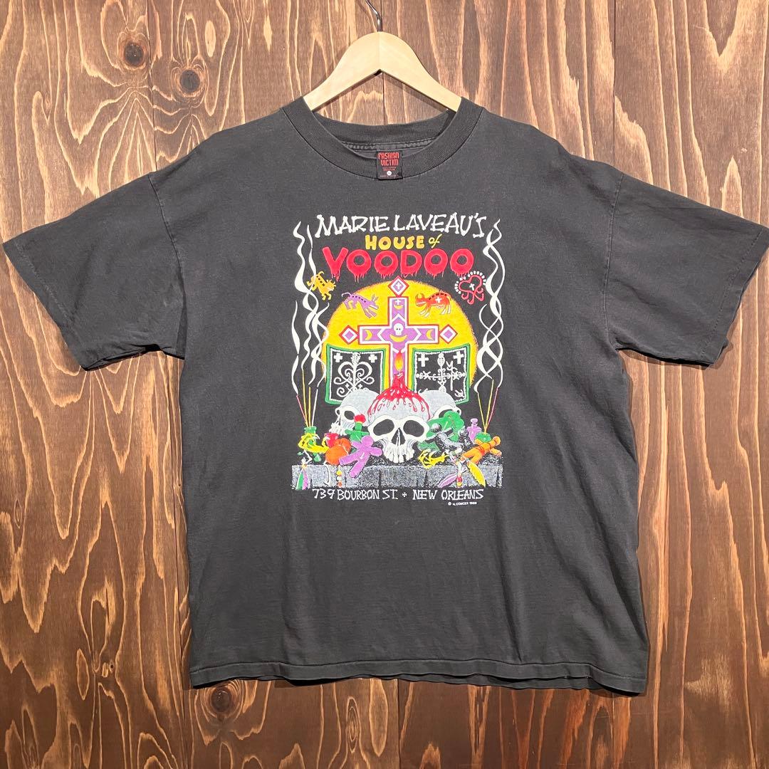 USA製 Fashion Victim tシャツ XL 鬼フェード　シングル