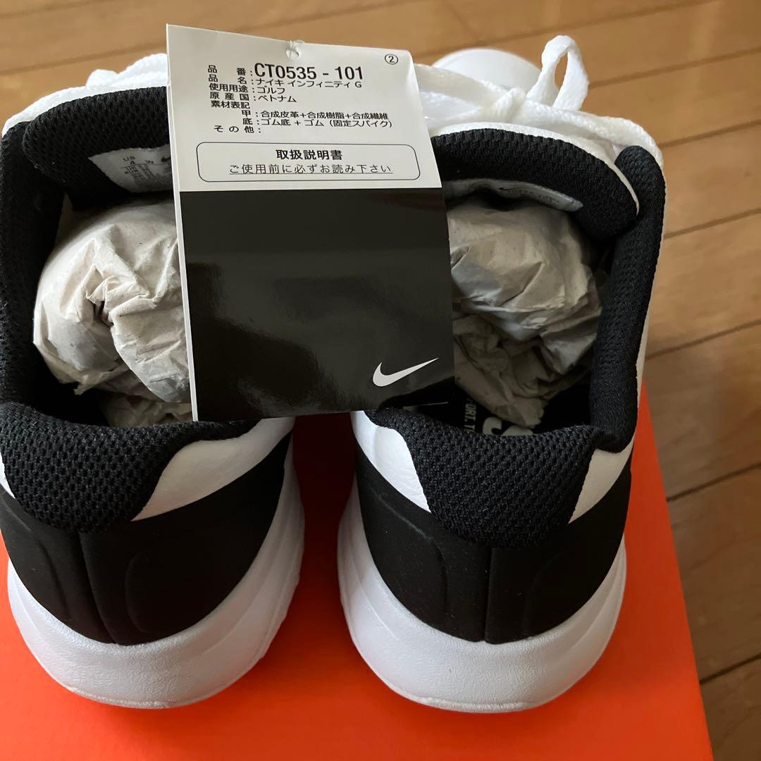 お値下げ！Nike ナイキゴルフシューズ ホワイト　23.0cm 新品