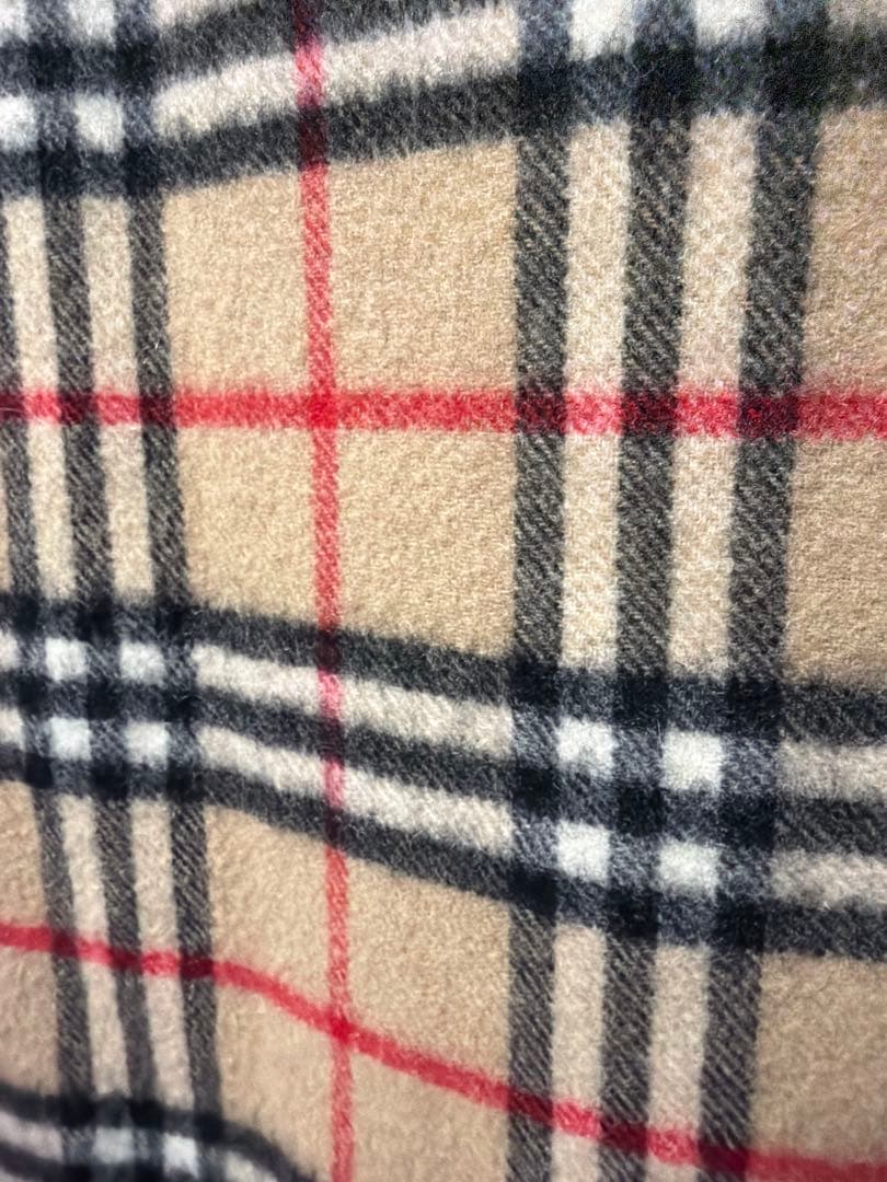 burberry カシミヤ100% マフラー スコットランド製 ノバチェック