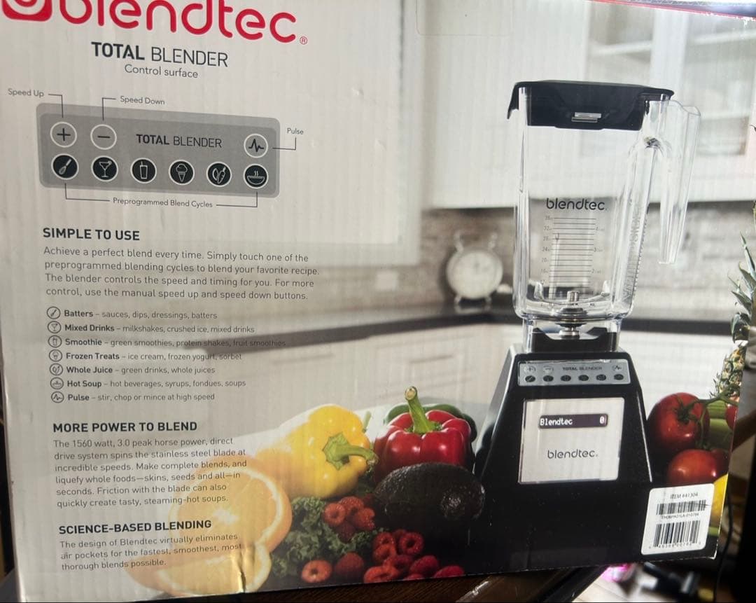 blendtec Total Blender WildSide+ジャー付き
