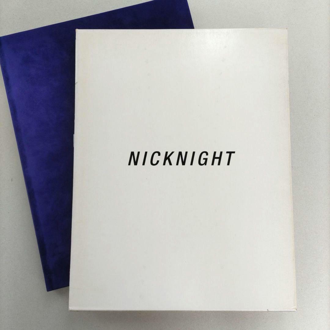 【希少】NICKNIGHT ニック・ナイト 写真集/1994年初版