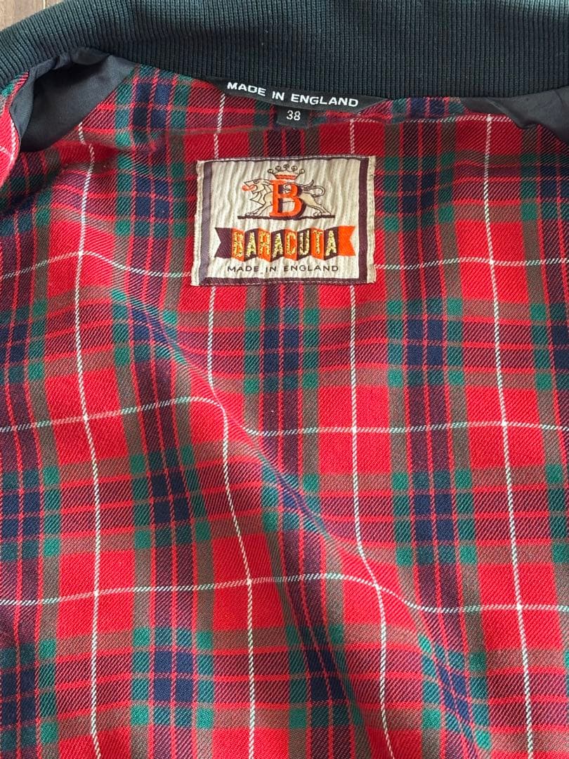 BARACUTA G9 ハリントンジャケット 38 S-M ダークネイビー　美品