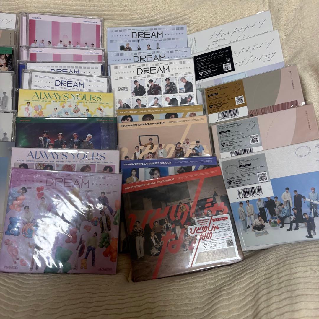 SEVENTEEN 日本版アルバム まとめ売り