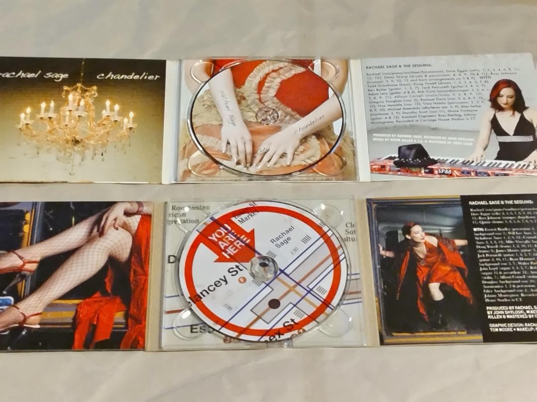● 稀少 レイチェル・セージ 11枚CDセット NYインディ 初期〜紙ジャケ ●
