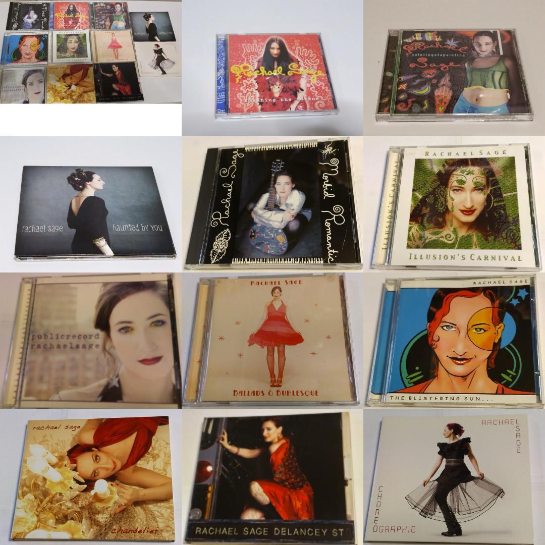 ● 稀少 レイチェル・セージ 11枚CDセット NYインディ 初期〜紙ジャケ ●