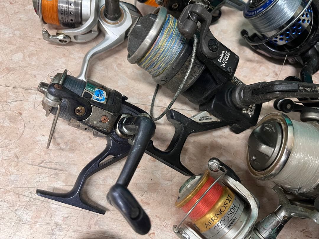 33個ジャンクリール　SHIMANO DAIWA などまとめ売り