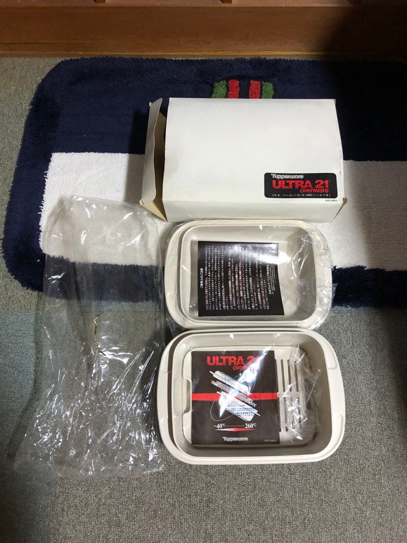 Tupperware ULTRA21 ovenware ベーカー(大)シールつき
