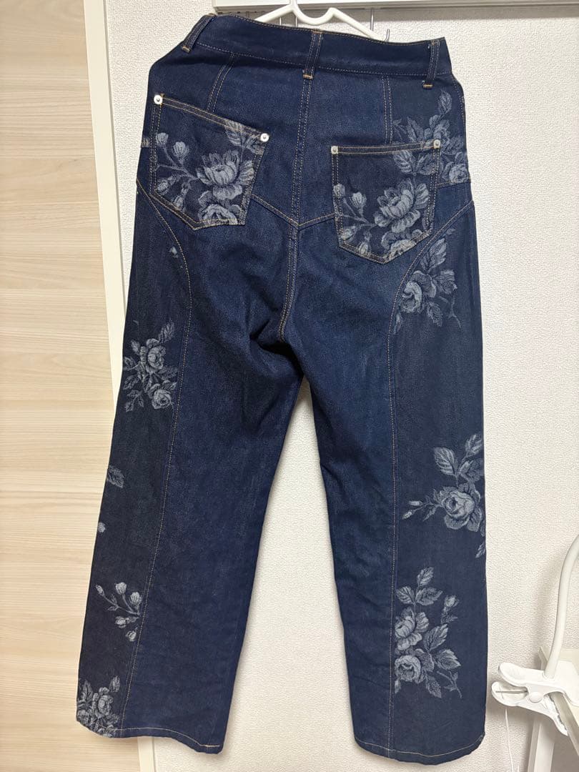 FETICO STUDIOUS別注 ROSE DENIM PANTS