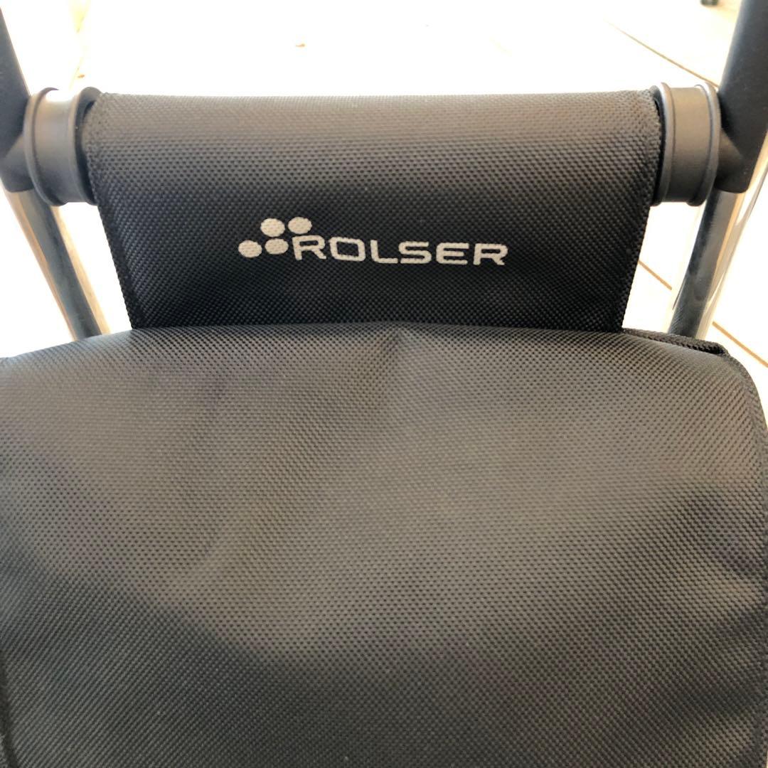 ROLSER ショッピングカート 黒 美品