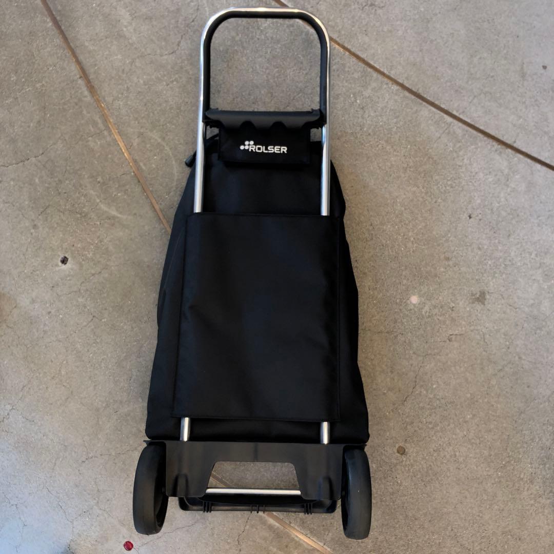 ROLSER ショッピングカート 黒 美品