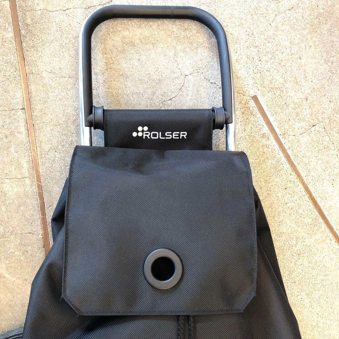 ROLSER ショッピングカート 黒 美品