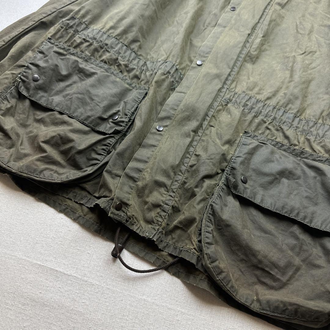 Barbour バブアー オイルドジャケット フード コート オイル抜き済