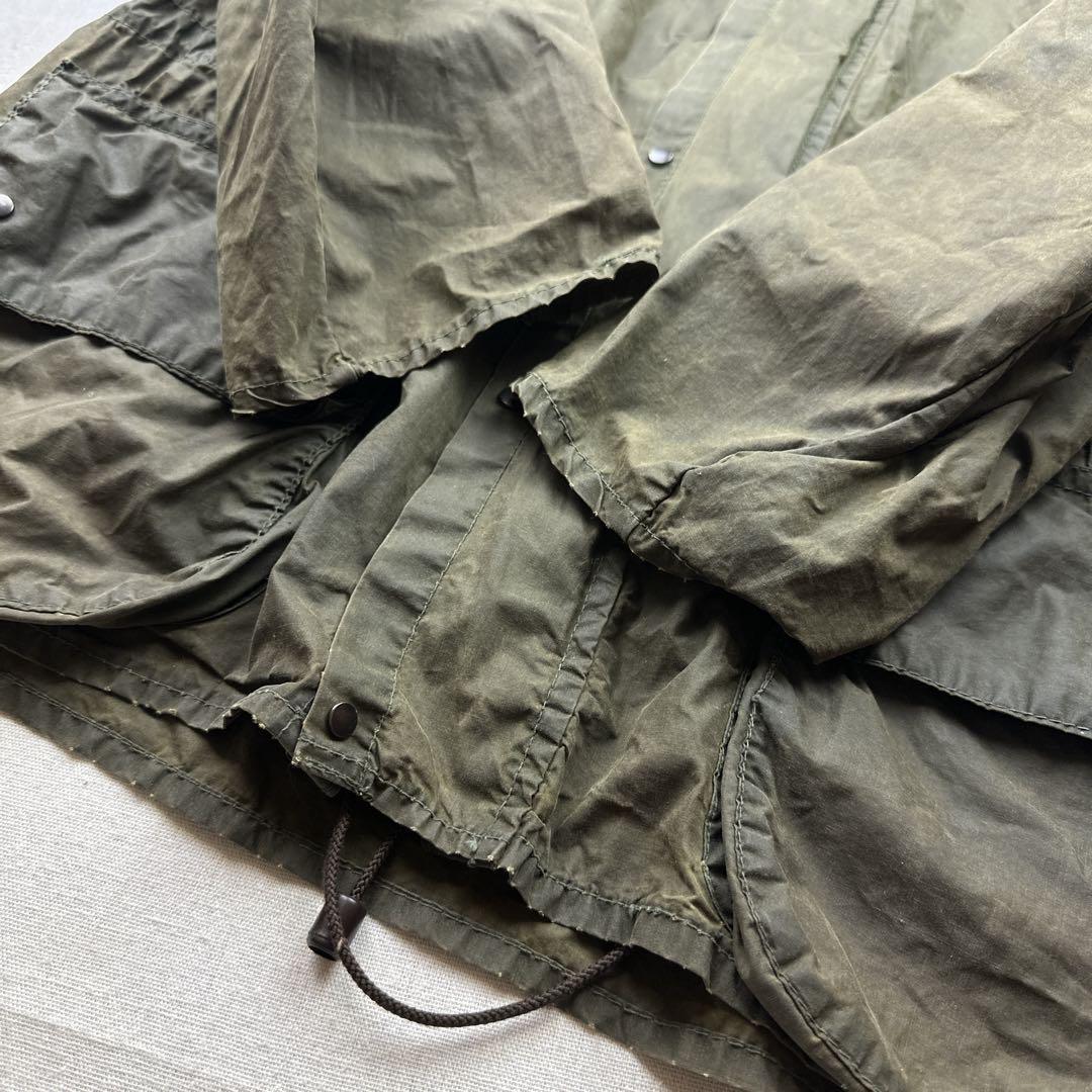 Barbour バブアー オイルドジャケット フード コート オイル抜き済