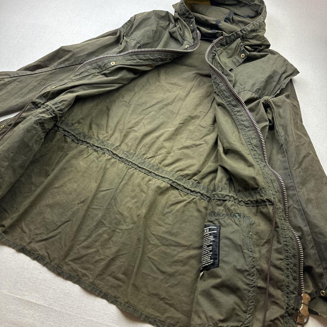 Barbour バブアー オイルドジャケット フード コート オイル抜き済