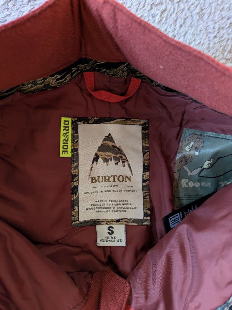 BURTON　スキーウェア 子ども用