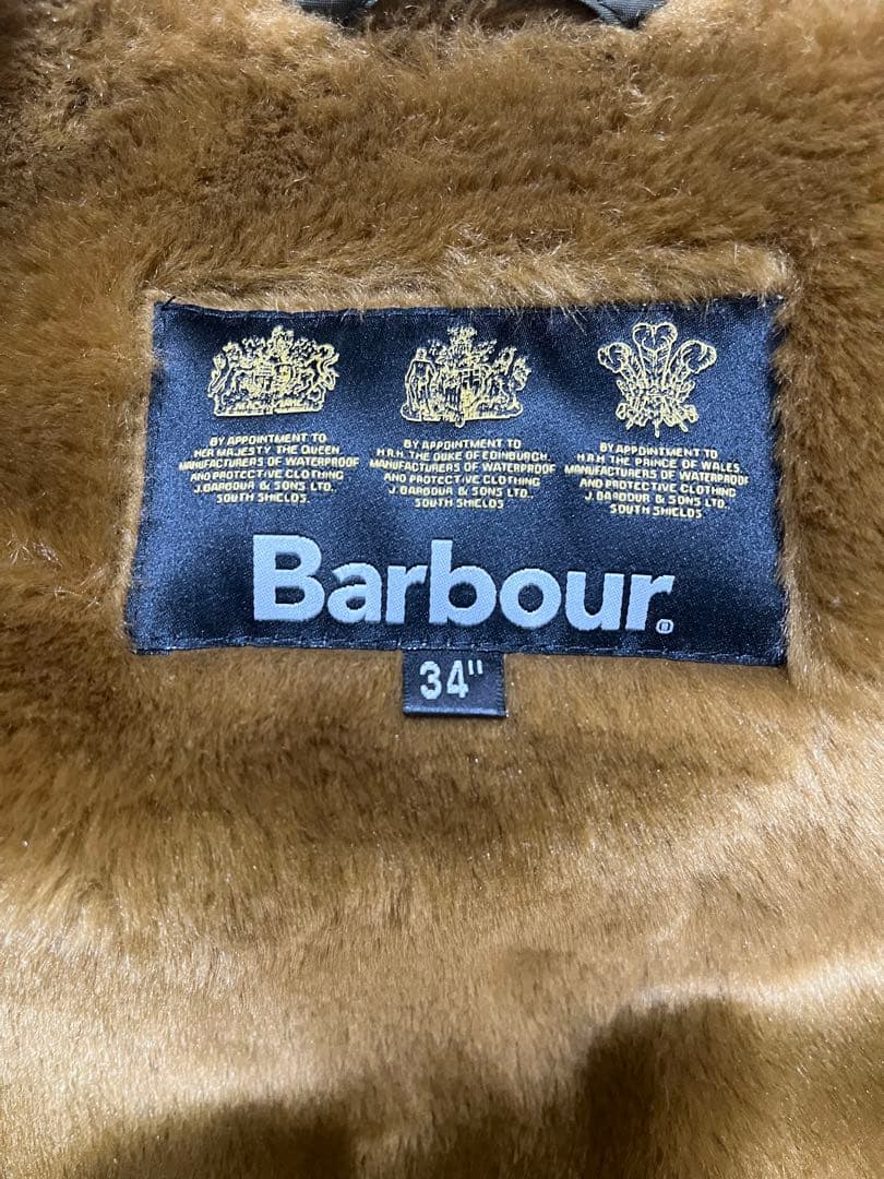 Barbour 34\" オリーブグリーン　ビデイル