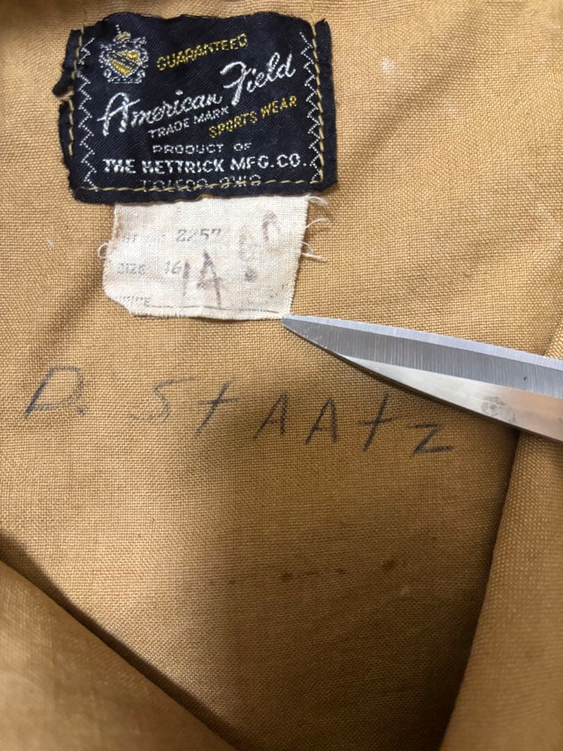 ジャケット・アウター 40s American Field hunting jacket