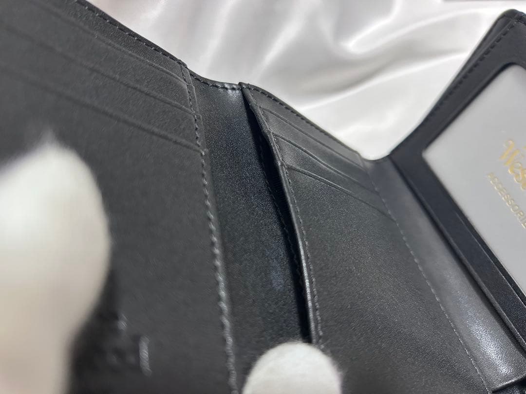 Vivienne Westwoodブラック 三つ折り財布