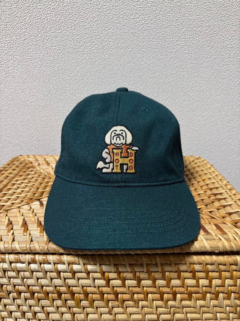 TACOMAFUJI キャップ グリーン タコマフジレコード HOTDOG