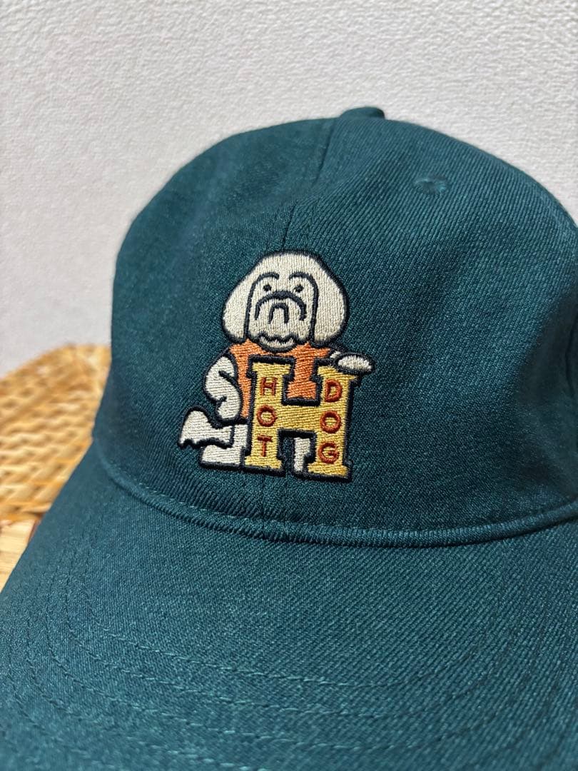 TACOMAFUJI キャップ グリーン タコマフジレコード HOTDOG