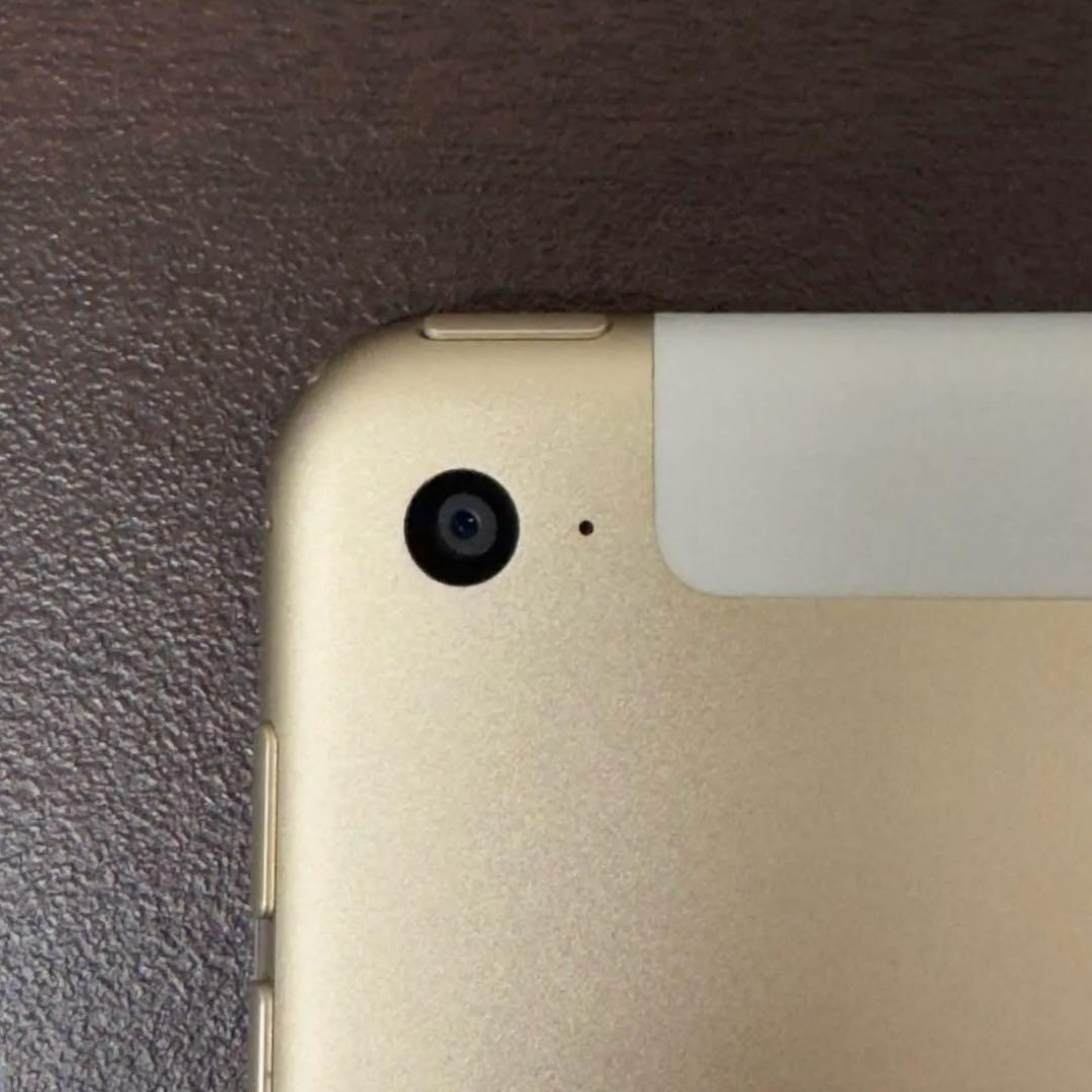 iPad mini 4 本体 ゴールド 16GB Cellularモデル ①