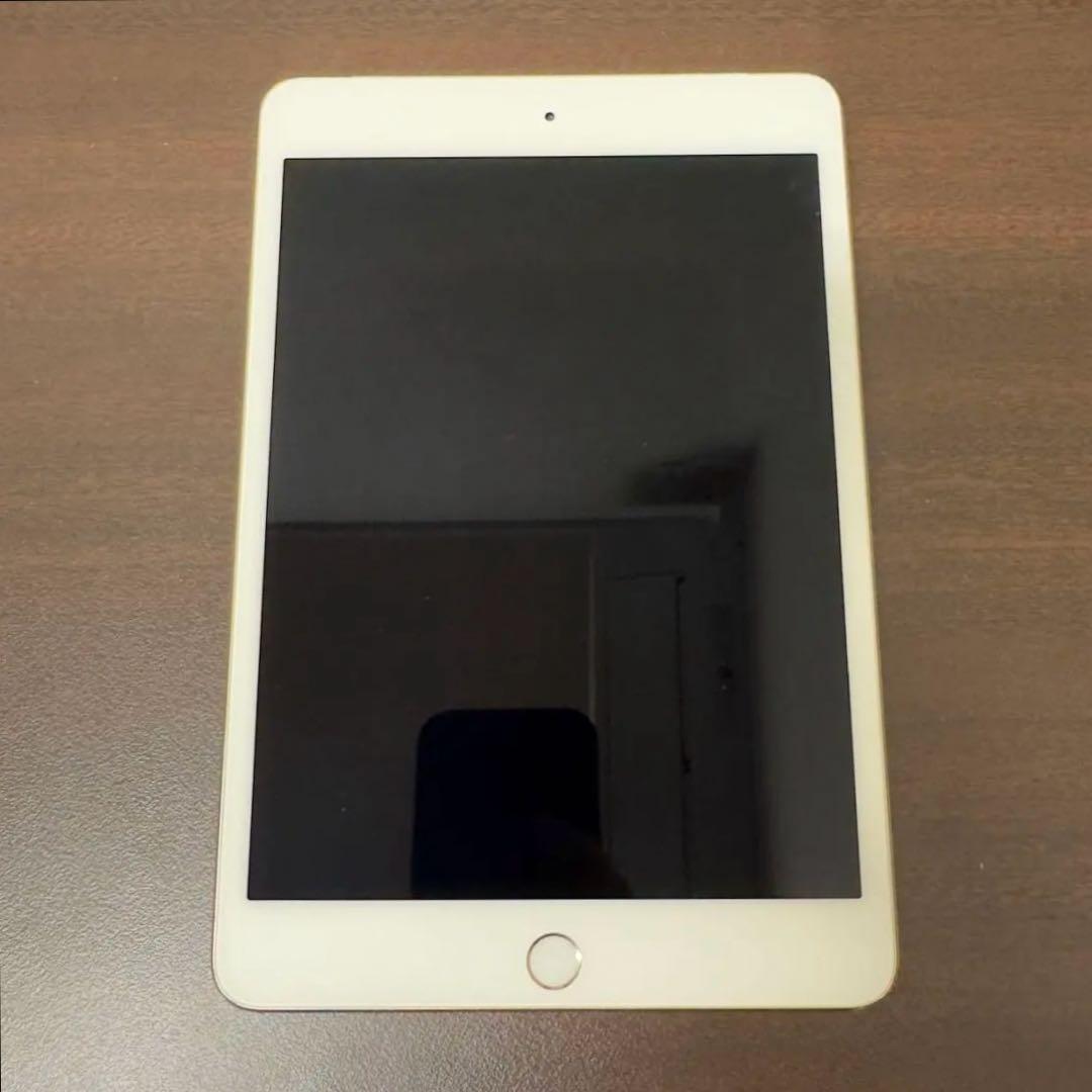 iPad mini 4 本体 ゴールド 16GB Cellularモデル ①