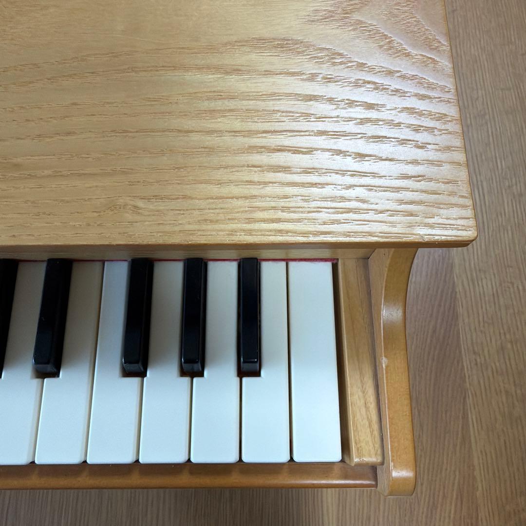 カワイ　ミニピアノ　ナチュラル　木目　P-32