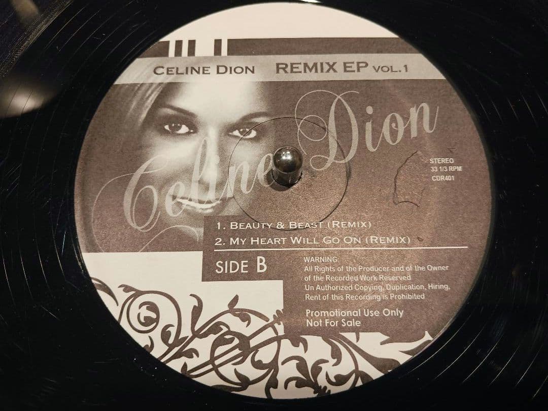 CELINE DION / REMIX EP VOL.1《レコード》