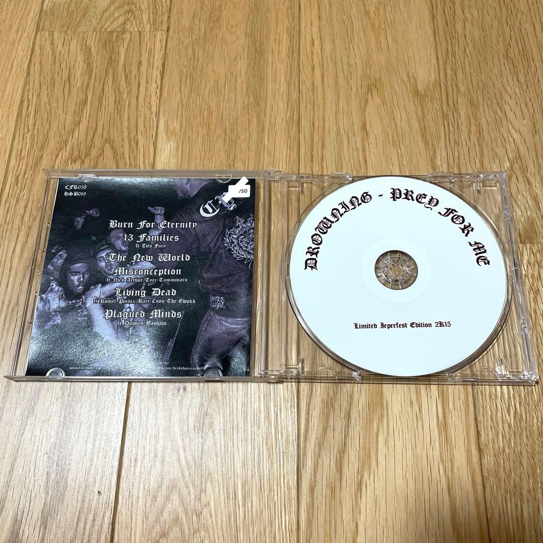 鬼レア50枚限定！Drowning CD-R hardcore beatdown