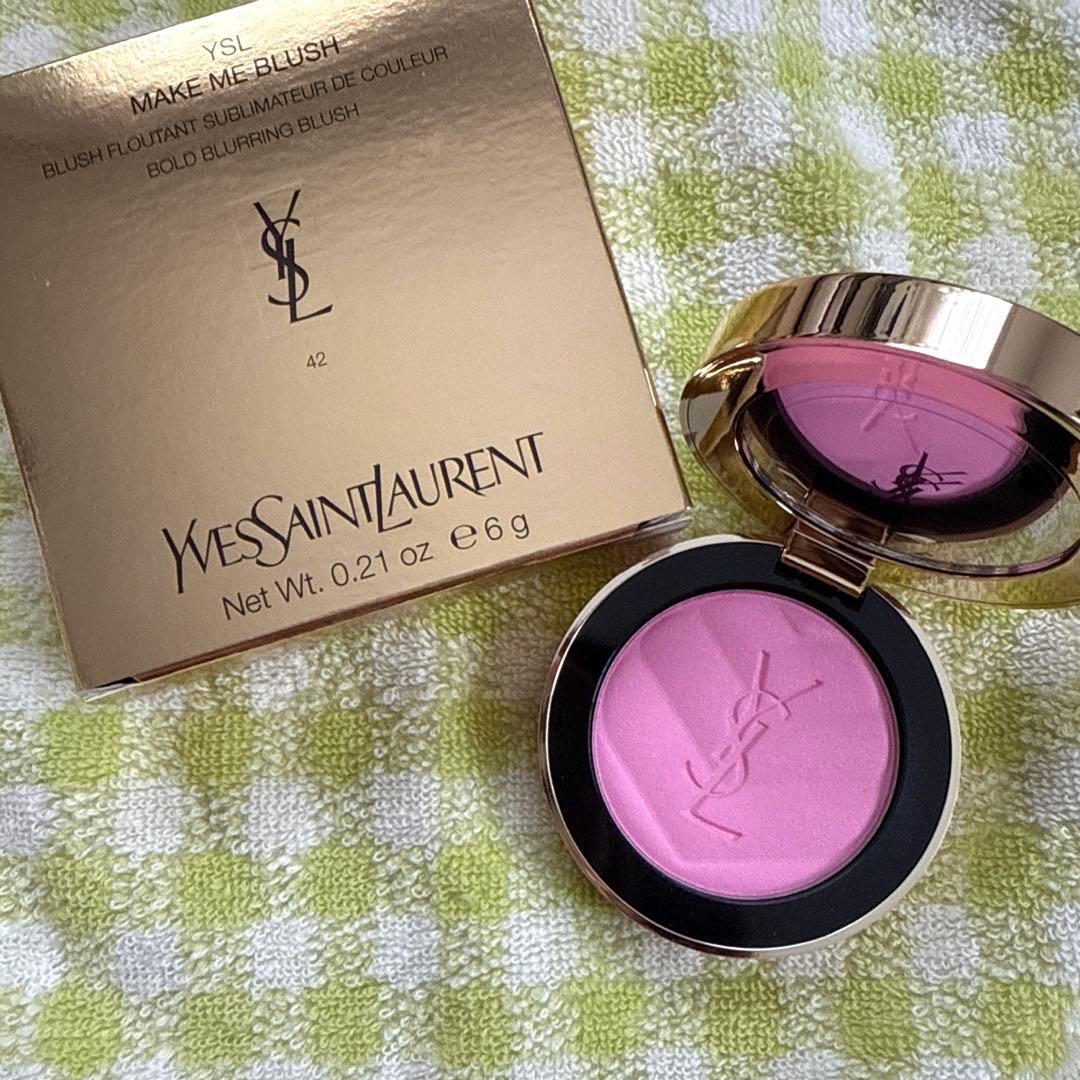YSL メイクミーブラッシュパウダーS 42BABYDOLL PINK