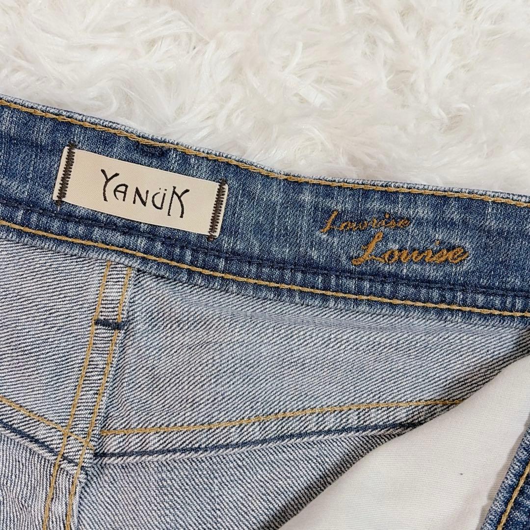 YANUK Lowrise Louise ストレートデニム SFB 24