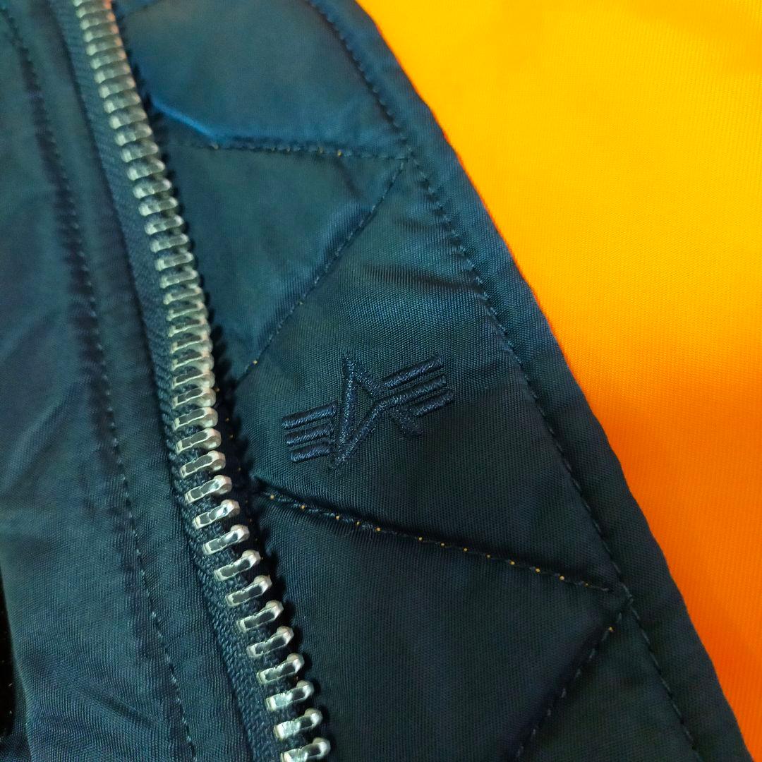 24karats×アルファインダストリーズ　袖レザー　2way　MA-1