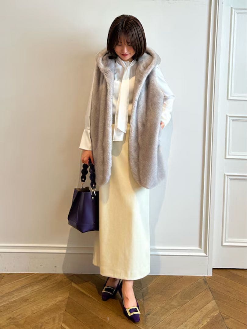【23年AW】【定価:25,300円】allureville スリットスカート