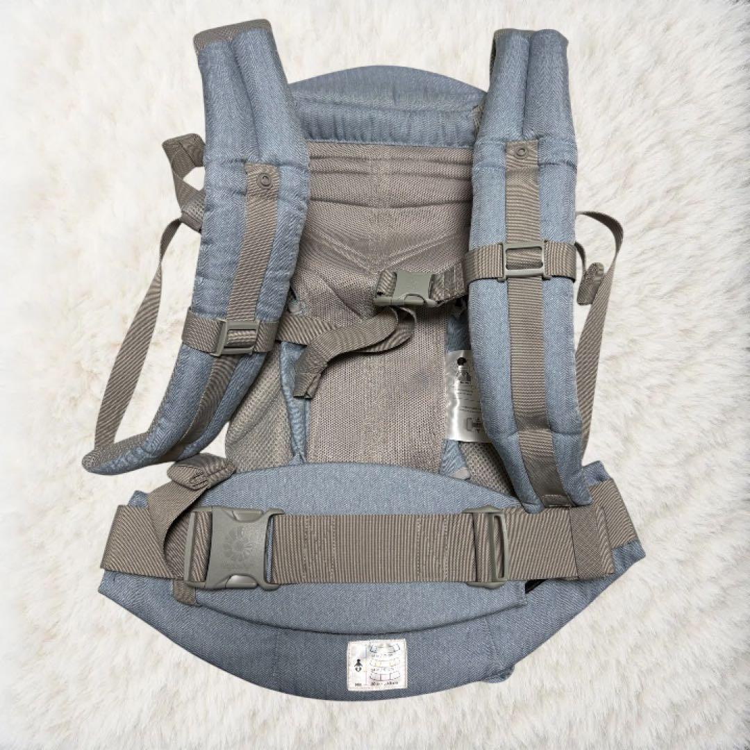 超美品✨ergobaby 抱っこ紐 クールメッシュ　オムニ　360 ブルー