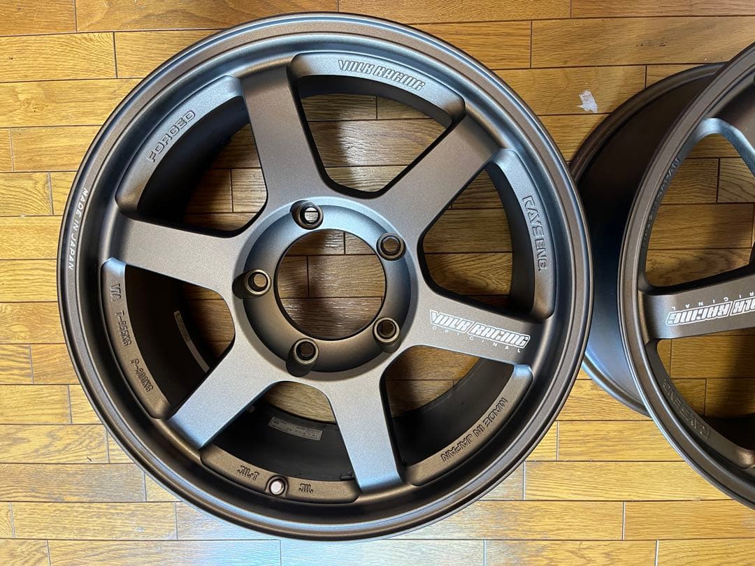 TE37 RV PM 2本 18インチ 9.5J +55 5×150 美品